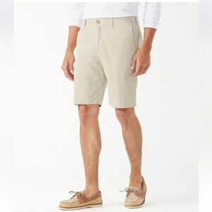 Tommy Bahama Havana herringbone shorts size 36 90% silk 10% cotton